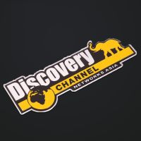 โครง Discovery Channel อลูมิเนียมตัวนูนติดฝากระโปรงท้ายรถยนต์เอเชียป้ายสติกเกอร์สำหรับรถจี๊ปสำหรับหลบรถแลนด์โรเวอร์