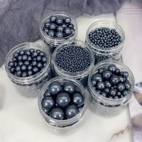 50g Edible Pure Black Sugar Beads Pearl Sugar Balls DIY Cake Baking Sprinkled Colorful Balls Cake Decoration Baking Materials