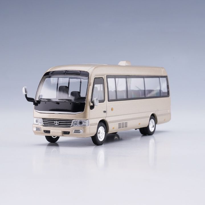 1-64-toyota-coaster-van-alloy-car-model-diecast-small-scale-car-model-decoration