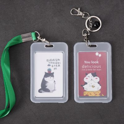 【CC】❄☬  2Pcs Transparent Card Cover Rigid Plastic Bus Holder Business Credit Cards Bank ID Sleeve