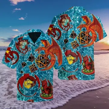 dragon hawaiian shirt