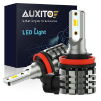 AUXITO 2ชิ้น H11 LED สีคู่ S Witchback LED ไฟตัดหมอกหลอดไฟ H8 H16JP Daytme Runing แสงไฟตัดหมอก6000พันสีขาว3000พันสีเหลือง