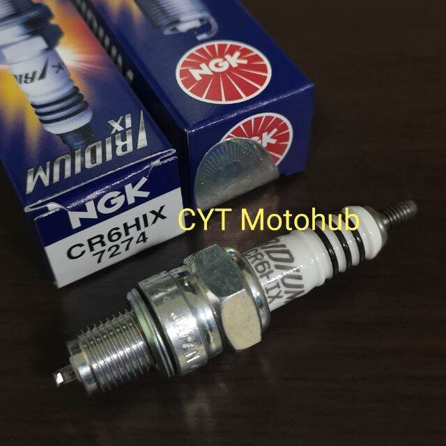 ☝NGK Iridium Spark Plug CR6HIX (Mio i 125 Mio Soul i 125 Fury 125