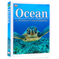 DK Encyclopedia of ocean a children S encyclopedia English original marine life enlightenment cognition hardcover full-color illustration DK childrens Encyclopedia popular science book
