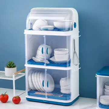 Plastic cabinet for discount plates