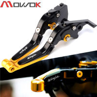 MOWOK สำหรับ KAWASAKI NINJA 250 250R 2008-2012 NINJA 400 2018-2021 NINJA 300 300R Z300 Z250SL เบรคคันโยกสำหรับรถจักรยานยนต์