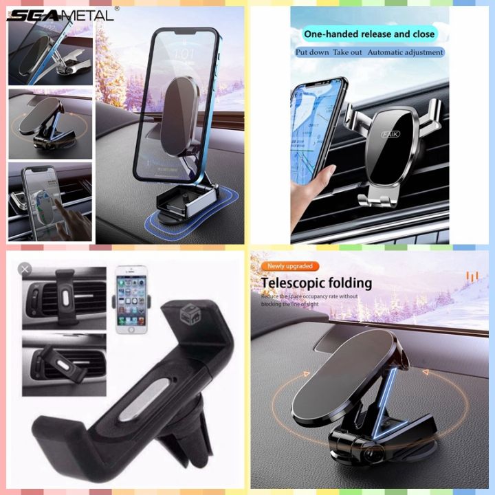 【XMT】Car Mount the Ventilation Phone Holder for Car Carmount Car phone ...