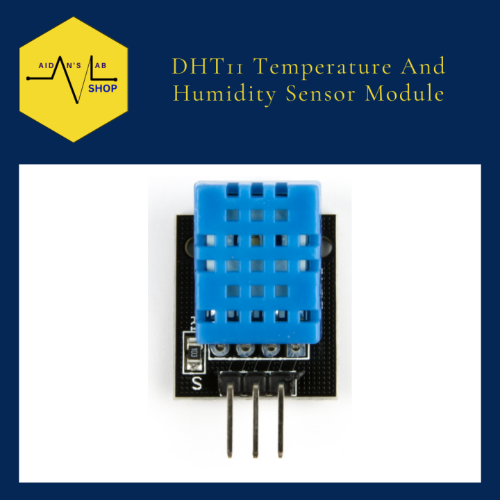 DHT11 Temperature And Humidity Sensor Module Aidans Lab Lazada PH