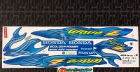 สติกเกอร์ HONDA WAVE Z สีน้ำเงิน ปี 2004 รุ่น 2 ราคาถูกที่สุด