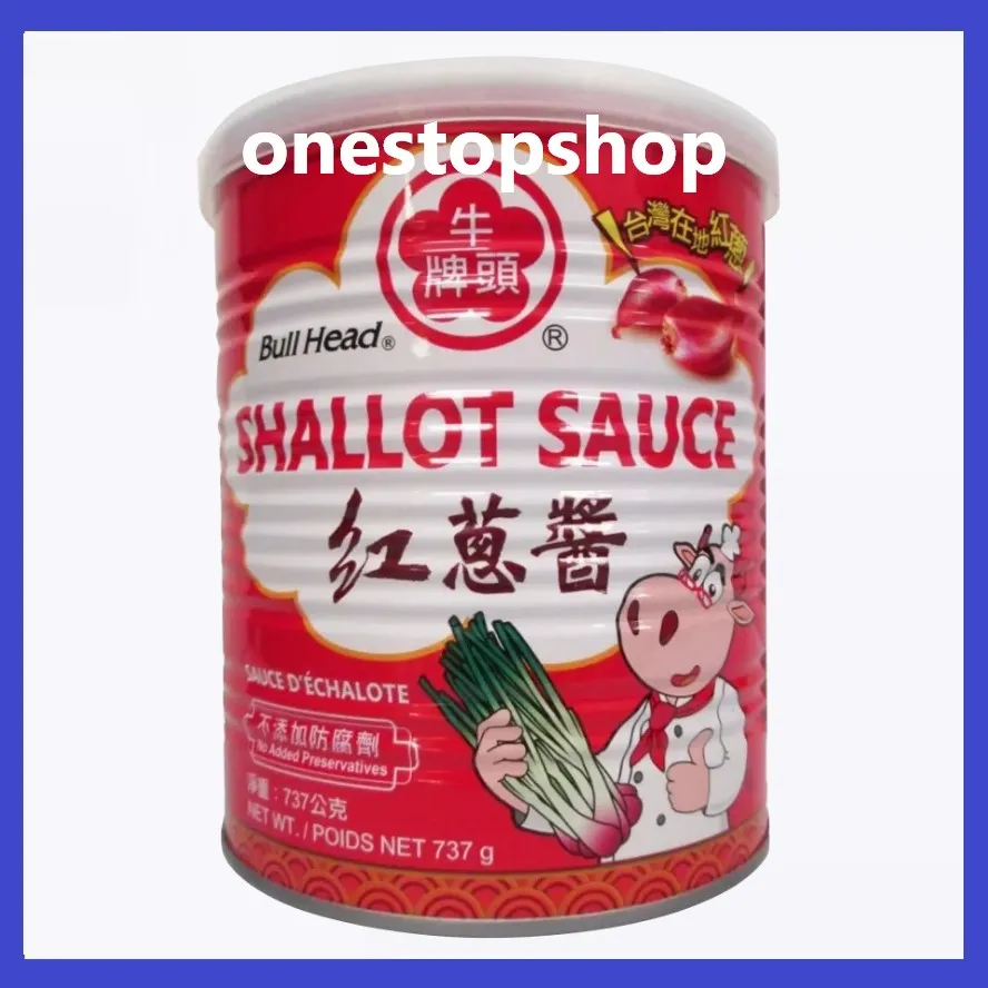 Bull Head Shallot Sauce Big Size 737 g