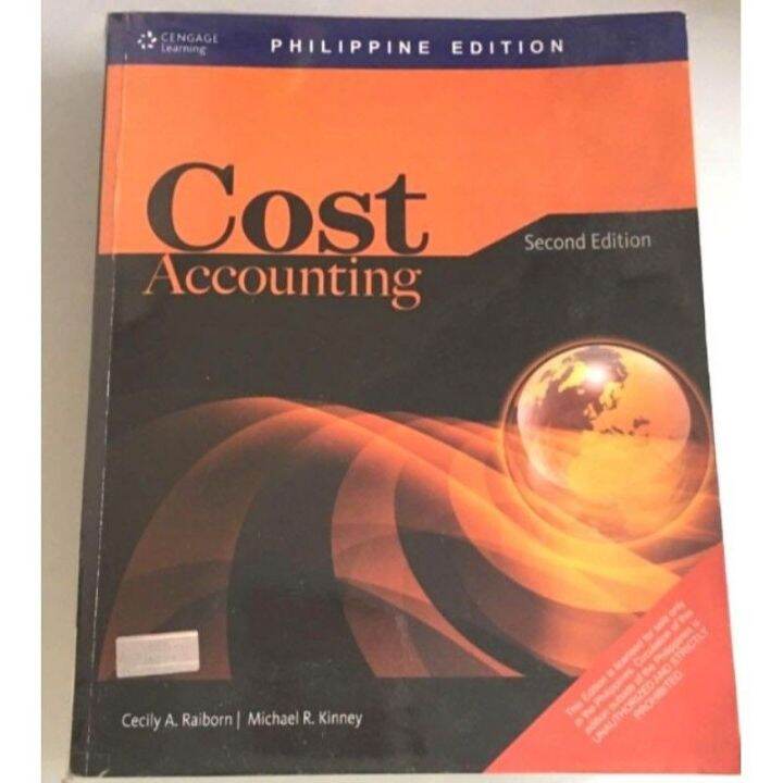 Cost Accounting 2nd ed by Raiborn Lazada PH