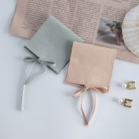 【LZ】❖▧✈  Microfibra Jóias Embalagem Bolsas Anel De Casamento Brincos Colar e Natal Presentes Gift Bag Small Velvet Pouch