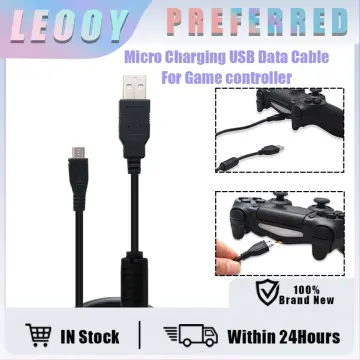 2m Play + Charging Charger Lead Cable For PlayStation PS4 Pro Controller  GamePad