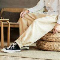 、’】【= Japanese Mens Fashion Warm Lambswool Harem Pants Street Size Thickened Jogging Pants Casual Home Sleep Pants