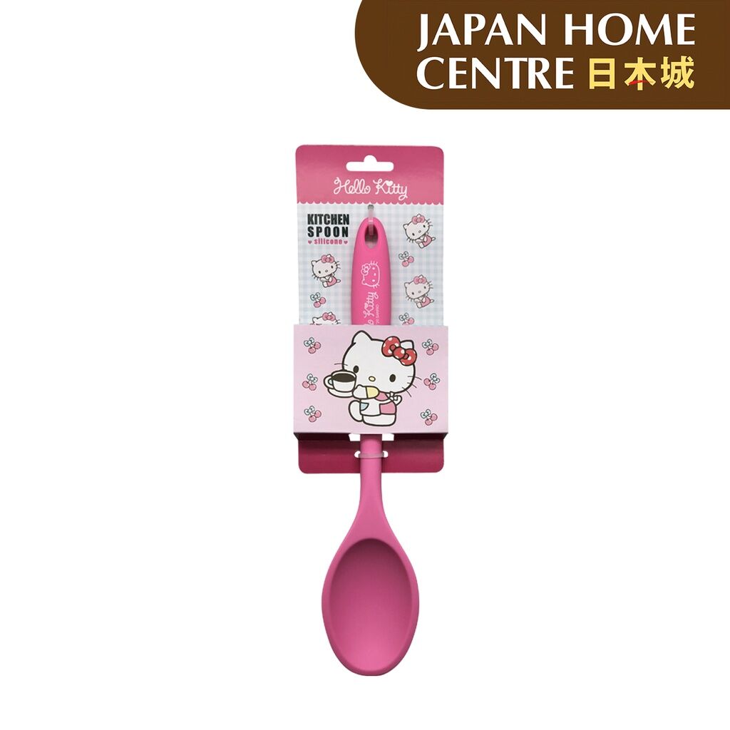 Pink Japan Sanrio Hello Kitty Stainless steel Kitchen tool spoon utensil Spatula 