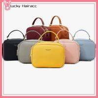 LUCKY HAIRACC พียู PU กระเป๋า Crossbody นุ่มนุ่มๆ จุได้มาก กระเป๋าสะพายไหล่เดียว 2023 การพิมพ์ลาย กระเป๋าเดินทางสำหรับเดินทาง สำหรับผู้หญิง