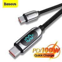 325วังฮีขายดี - / Baseus PD 100วัตต์ USB C เพื่อ USB Type C เคเบิ้ลแสดงอย่างรวดเร็วชาร์จข้อมูลลวดสายไฟ USB-C Type-C เคเบิ้ลสำหรับแท็บเล็ตแล็ปท็อป Xiaomi หัวเว่ย