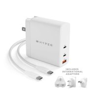 Bộ sạc cáp 140W HyperJuice Gan PD 3.1 PPS With 2m Usb-C Cable + Adapter