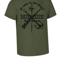 De La Legión Española 100 Años. El Valor De 100 Años Algodón Men t shirt Short Casual 100 Cotton shirt