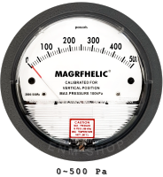 0-500 PA เกจวัดแรงดัน  MAGRFHELIC | Differential Pressure Gages ใช้วัดได้ทั้งแรงดันบวกและลบ  สำหรับห้องแยกโรค ห้องผ่าตัด ,พร้อมสายยางคุณภาพดี และฟิตติ้ง