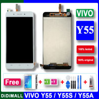 100% ทดสอบ Ok สำหรับ Vivo Y51 / Y55A จอแสดงผล LCD Touch Screen Digitizer Assembly สำหรับ Vivo Y55S หน้าจอ