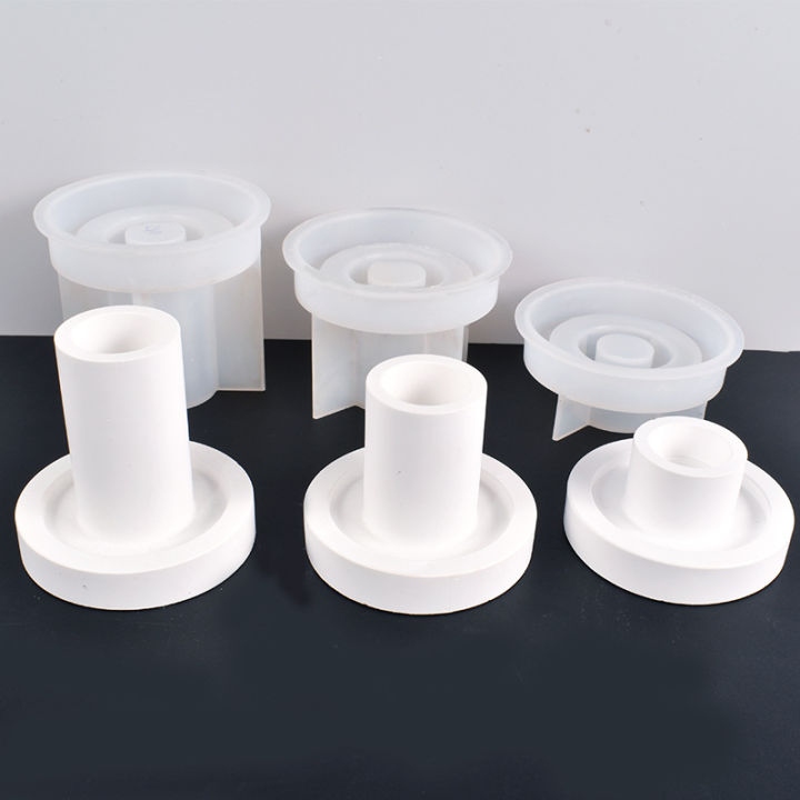 silicone-decoration-mold-round-gypsum-candle-diy-holder