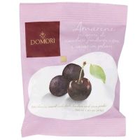 โดโมริ ช็อกโกแลตสอดไส้เชอรี่เคลือบผงโกโก้ Domori Sour Cherry Covered Dark Chocolate And Cocoa Powder 40g.