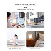 Light Therapy Lamp LED SAD Lamp Seasonal Affective Disorder with Timer Touch Control Night Light for Home/Office