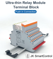 Push-In Ultra Slim Relay  : รีเลย์แบบบาง (5-24 VDC Coil Voltage)