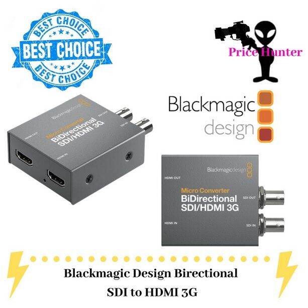Blackmagic Design BiDirectional Micro Converter SDI to HDMI 3G with PSU ...