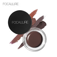 100% แบรนด์ใหม่และมีคุณภาพสูง FOCALLURE เจลเขียนคิ้วมืออาชีพ5สีครีมเสริมคิ้วแต่งหน้ากันน้ำพร้อมแปรง