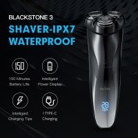 【DT】 hot  ENCHEN Electric Shaver 3D Blackstone 3 IPX7 Waterproof Razor Wet And Dry Dual Use Face Beard Battery Digital Display For Men