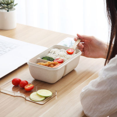 กล่องอาหารกลางวันแบบญี่ปุ่น กล่องอาหารกลางวันแยกนักเรียน กล่องอาหารกลางวันข้าว กล่องอาหารกลางวันอุ่นไมโครเวฟ EZZG