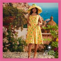 SRETSIS POSITANO DRESS