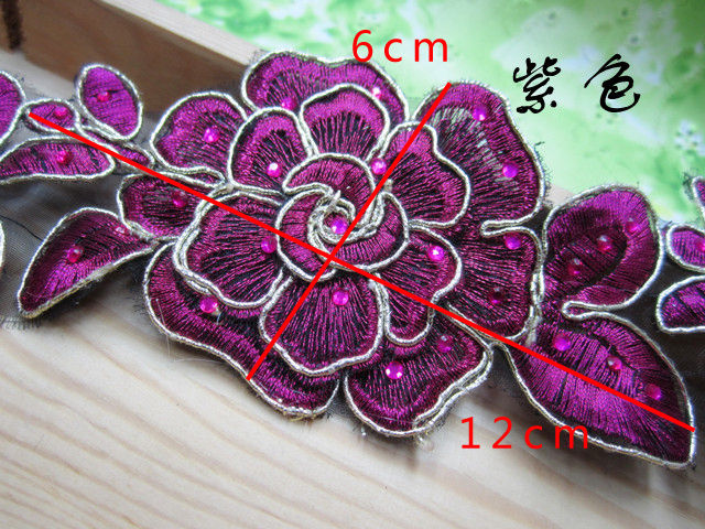 fancy-flower-lace-appliqued-3d-crystal-embroidered-crystal-diamond-motif-flower-diy-lace-trims-sewing-braid-ribbon-6cm