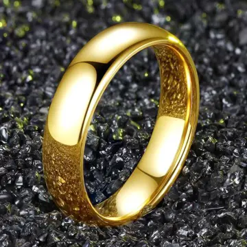 Mens gold ring hot sale new model