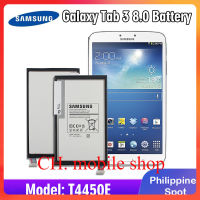 แบตเตอรี่ ใช้สำหรับเปลี่ยน For Samsung Galaxy Tab 3 8.0 Battery Original, Fit T310, T311, T315, SM-T310, SM-T311, SM-T315, T3110, Model: T4450E (4450mAh) High Quality Tablet Battery