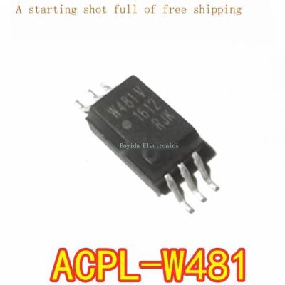 10Pcs นำเข้า Optocoupler W481V ACPL-W481 SMD SOP6 Optocoupler Isolator Driver ชิป