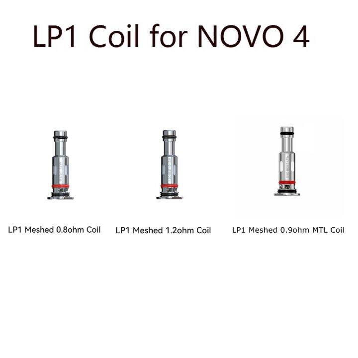 Universal LP1 Mesh Coil 0.8ohm 0.9ohm 1.2Ω MTL Coil for SMOK NOVO 4