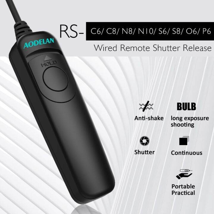 AODELAN Wired Camera Remote Control Cord Camera Shutter Release Cable