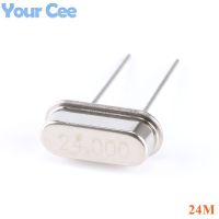 10pcs 24M Quartz Resonator Passive Crystal Oscillator HC 49S 24MHz 24 MHz