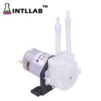 Yingke Intllab ปั๊มของเหลว Peristaltic 12V Dc ใช้ปั๊มสำหรับตู้ปลาวิเคราะห์ในห้องปฏิบัติการ