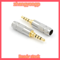 [ZY] Legend แฟชั่น4 POLE 3.5MM STEREO Headphone MALE PLUG JACK Audio solders CONNECTOR