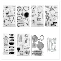 French Clear Silicone Rubber Stamp for DIY scrapbooking/photo album Decorative craft 090