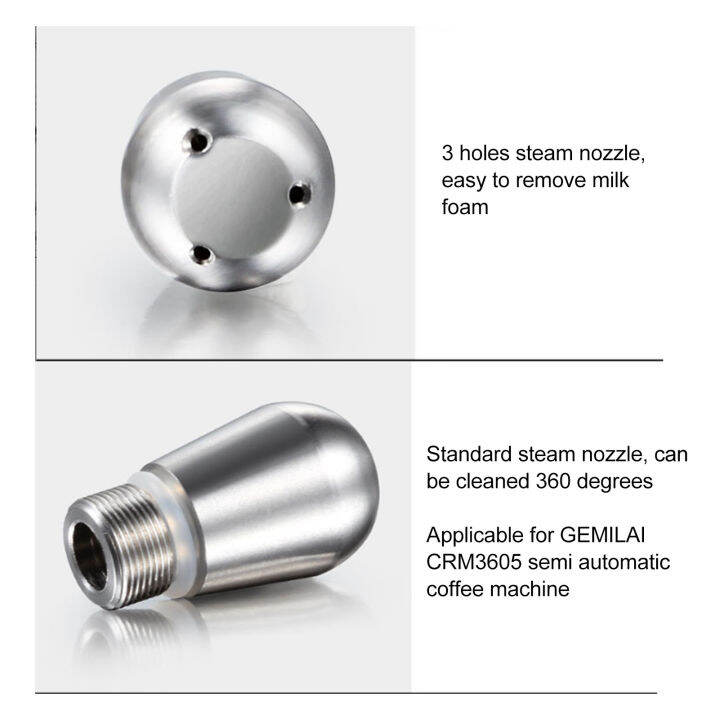 Coffee Machine Steam Nozzle Small Aperture Stainless Steel Steam Nozzle