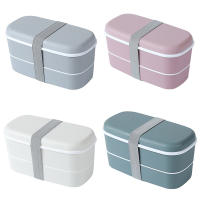 Microwavable 2 Layer Lunch Box with Compartments Leakproof Insulated