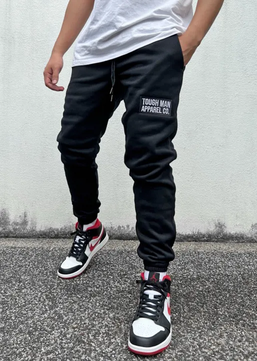 TMAC® Badge Sweatpants (Black) | Lazada PH