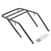 Black Motorcycle Rear Cargo Luggage Rack Carrier Extension For Honda CMX 1100 Rebel 1100 / DCT 2021 2022