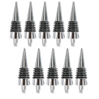 10 Pcs Thread Wine Bottles Metal Stoppers Set, Durable Wine Stopper Gifts for Wedding Wine Party