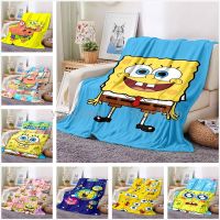 Spongebob Cartoon Cute Blanket Pie Daxing Sofa Office Nap Air Conditioning Bed Car Soft Warm A33